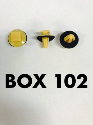 Carclips Box 102 10356 Door Mould Clip