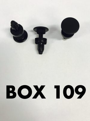 Carclips Box 109 10566 Cowl Panel Fastener