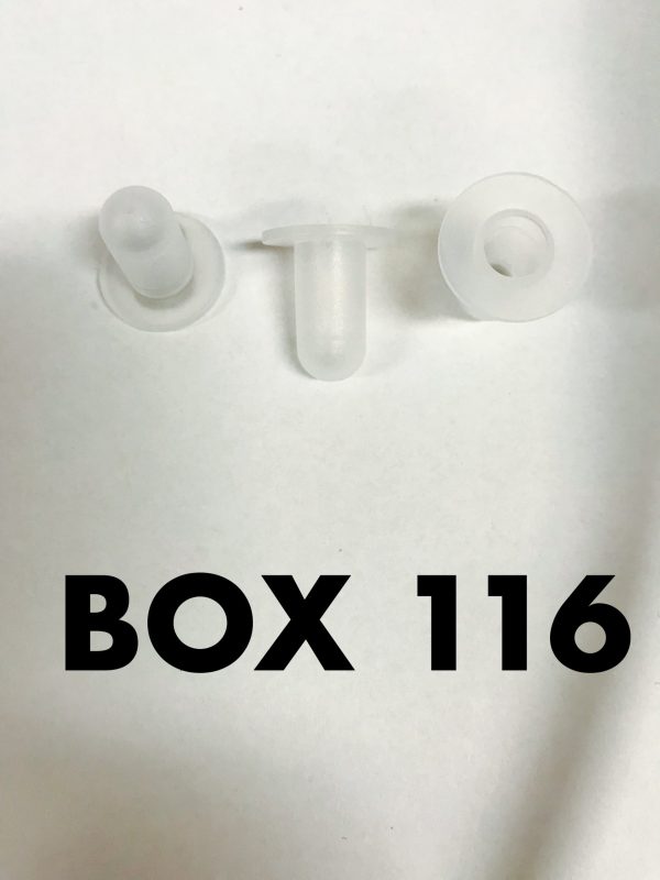 Carclips Box 116 10980 Tube Nut