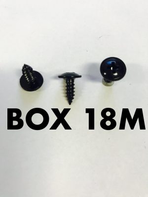 Carclips Box 18M Screws 10g x 12mm
