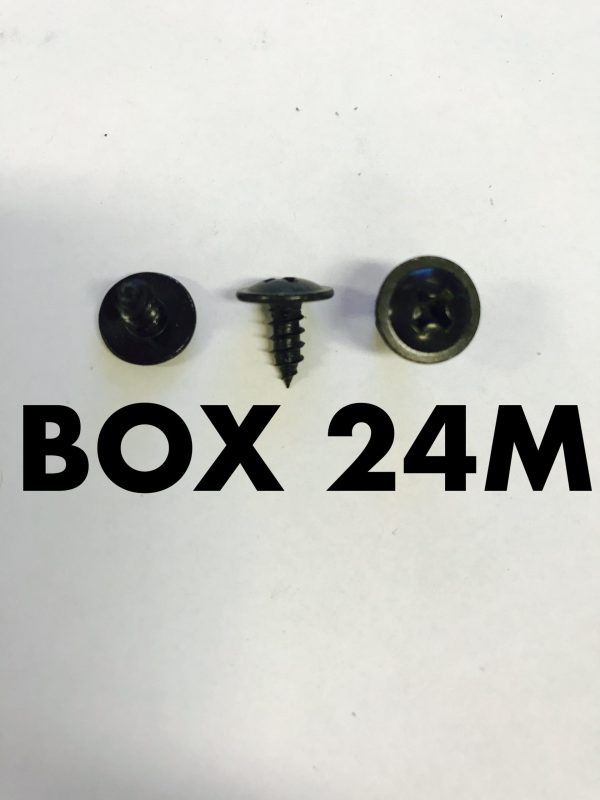 Carclips Box 24M 8g x 10mm Screws