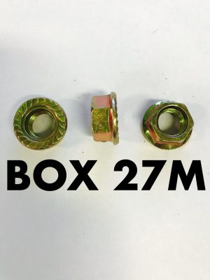 Carclips Box 27M M10 Brass Nut