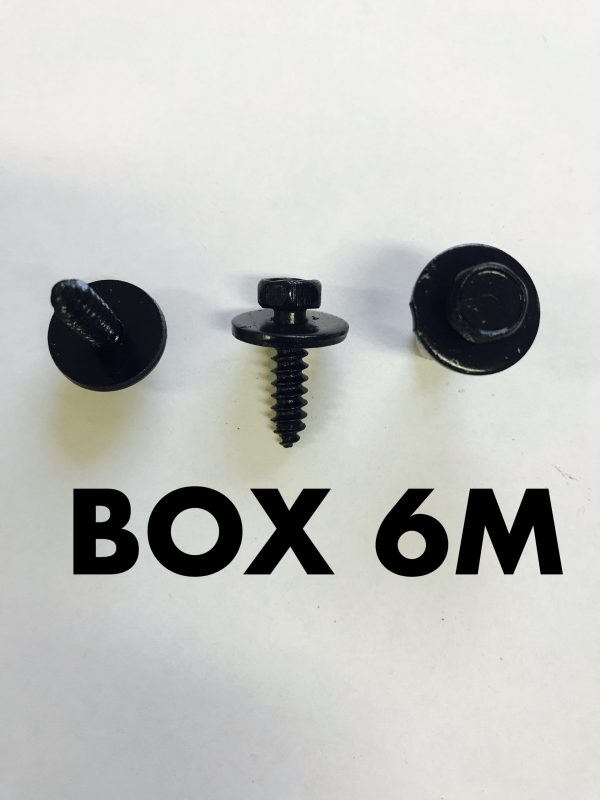 Carclips Box 6M M5 Screws