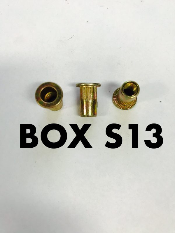 Carclips Box S13 M5 Nut Insert