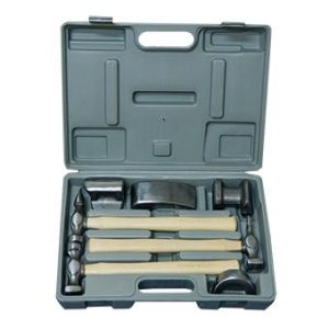 VELOCITY 7 PIECE PANEL BEATING KIT WITH HICKORY HANDLES