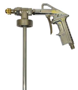 VARIABLE NOZZLE APPLICATION GUN