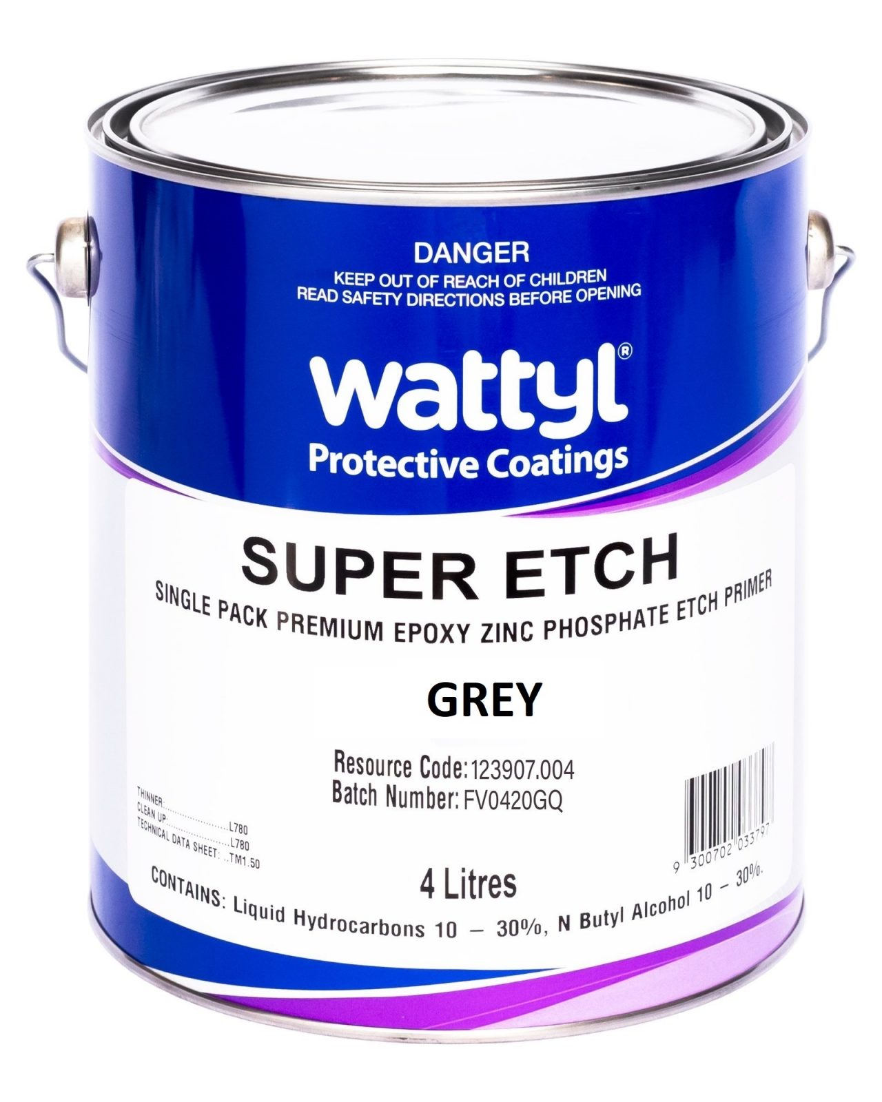 SUPER ETCH PRIMER GREY Colourfast Auto