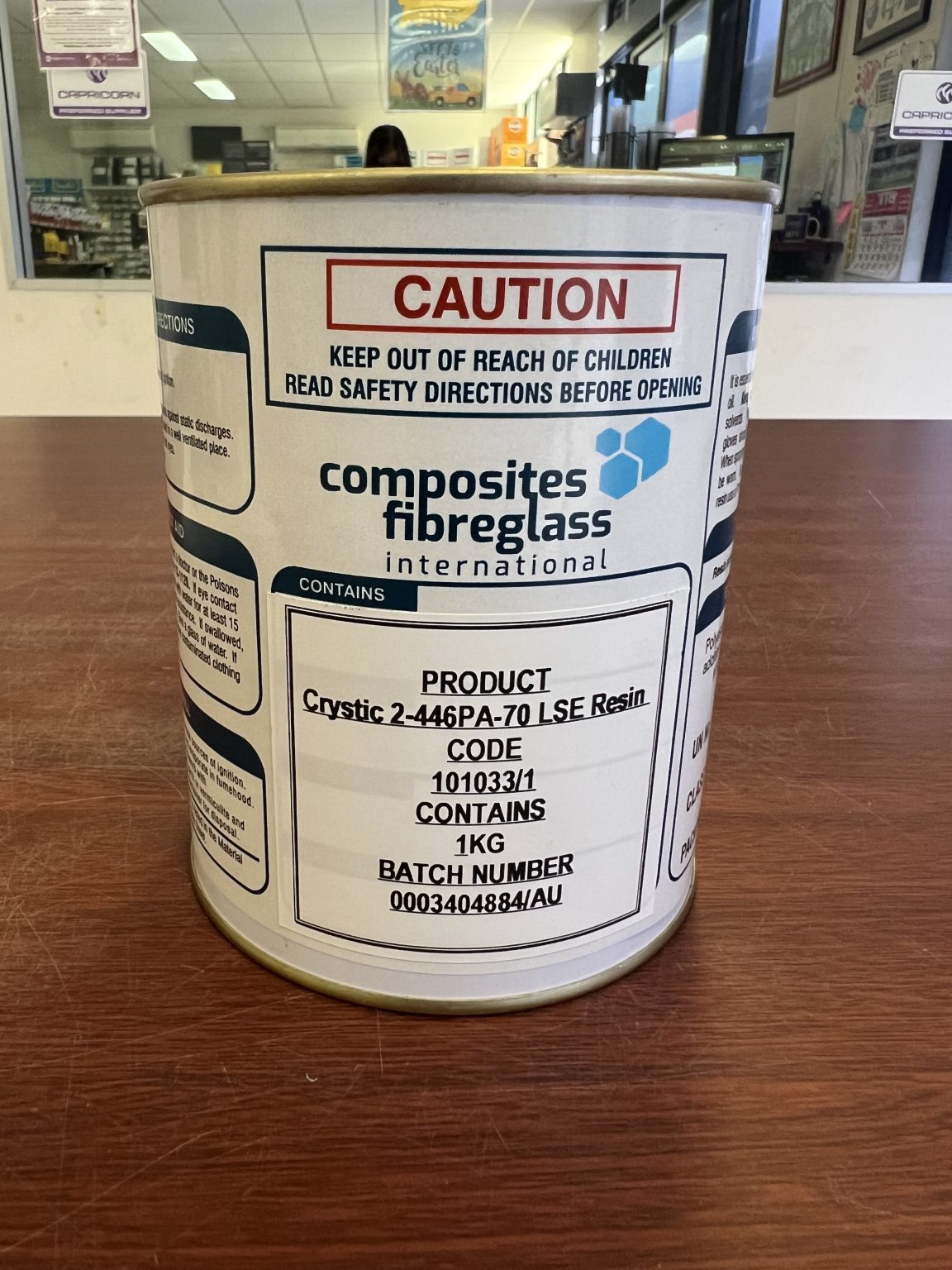 FIBREGLASS RESIN Colourfast Auto